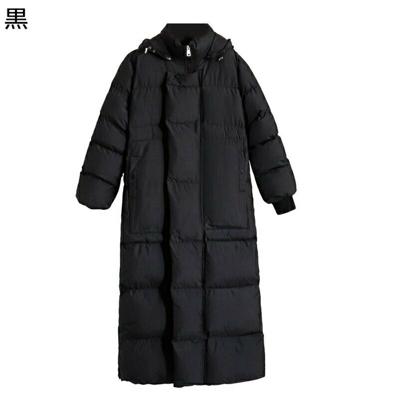 中綿ブルゾン メンズ レディース ウィンタージャケット 防寒 ロングコート 暖かい 真冬 ウィンタージャケット ミモレ丈 綿服 ワイド シンプル 男女兼用 普段着 カジュアル 欧米風 おしゃれ