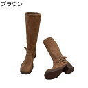 ロングブーツ ハイヒール レディース 騎士ブーツ スエード 粗いかかと ミドルヒール 秋靴 冬靴 落ちない 脱げない 長ブーツ 長靴 オフィス 通勤 コンフォート 無地 シンプル 防寒 防滑