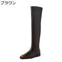 ロングブーツ レディース 本革 クロコ柄 ジョッキーブーツ 膝丈 バックジップ ぺたんこ 秋冬 折り返し ニーハイブーツ 防滑 ゴムソール 歩きやすい 脱げない...
