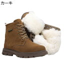 雪用 スノーブーツ ハイキングブーツ メンズ 裏ボア 登山靴 レースアップ 裏ウール 綿靴 大きいサイズ 雪対策 ハイカット 防寒 暖かい 耐磨耗 履きやすい ...