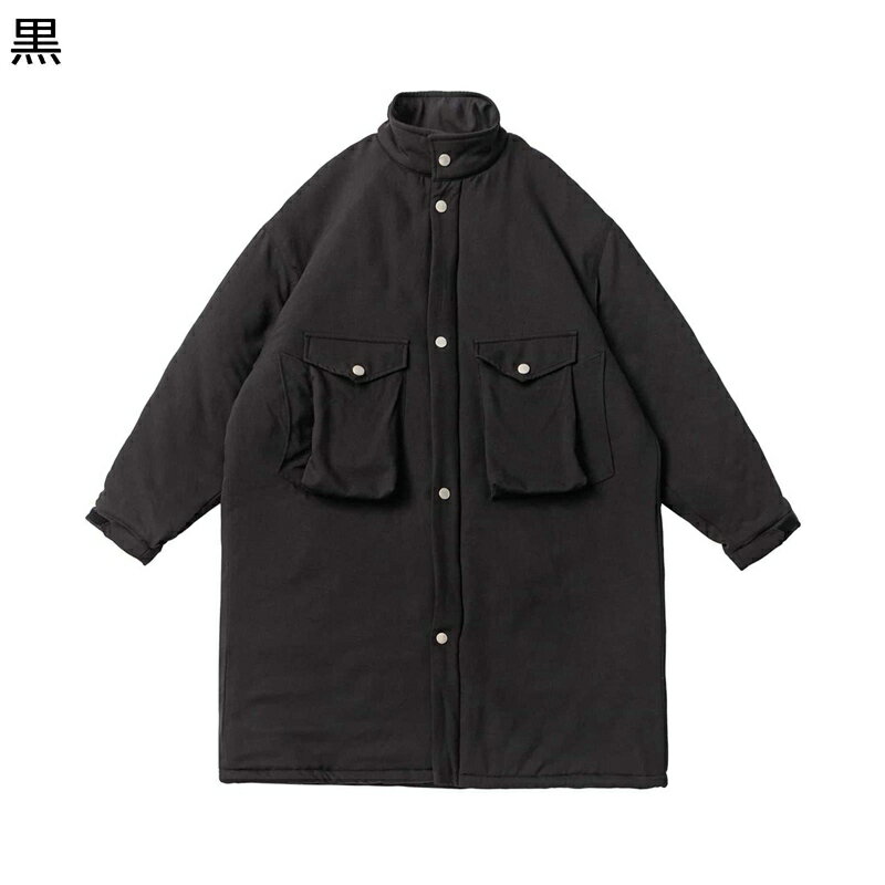 　　　 ◆◇◆人気の秘密◆◇◆ 【防風、防寒性に優れ】適度な厚みのあるしっかり綿生地で作られているので、通気性が良く、防風、防寒性に優れています。 ボリューム感のある袖とゆるっとしたオシャレなシルエットがふんわりもこもことした生地でやわらかい雰囲気が季節感を漂わせてくれるブルゾン。季節の変わり目からロングシーズンに渡りお使いいただけます。 【中綿】生地は丈夫で厚手のコットンを採用し重厚感のある仕上がり。着こむほどに増す風合いも楽しみです。袖口はマジックテープで調整可能で風が強い日などは締めて温かさを保ちます。防水、防風、防寒タイプなのでサバゲー、自転車、バイクでのツーリング、登山、フィッシング等アウトドアシーンにも適しています。 【ビッグシルエット】見事にシェイプされたゆったりなシルエットも美しい仕上がりで、オンオフで活躍するモード感引き立つジャケットは注目アイテムです。動きやすく、軽いため着疲れする事なく快適な着心地、自信をもって提供できる1着です。 【収納に便利】機能性と耐久性に優れた中綿コートです。驚くほどの実用性と暖かさを両立したサイドポケットを配置し、携帯や小物などの収納に便利です。デイリー使いに欠かせない防寒コートです。 【適用シーン】プレゼント、祝日のプレゼント、オフィス、自転車、スポーツ、ワークマン、ショッピング、ペットの散歩、室内、旅行、登山、ゴルフ、釣り、自転車、アウトドアの仕事、夜間の仕事、倉庫などこの冬。 　　　◆◇◆注意事項◆◇◆ご覧のモニターの環境、撮影環境により実物と色味が異なって見える場合がございます。湿った状態で他のものと擦り合わせると色が移る恐れがあります。濃色品の洗濯時は、白色、淡色と分けて洗ってください。説明 ◇◆◇◆◇◆.。.:*・ご愛顧いただきありがとうございます・。.:*・◆◇◆◇◆◇ 【商品詳細】 ボディ詰め物：ポリエステル綿 表・裏素材：ポリエステル 【商品紹介】 ◇裏には綿がたっぷりと詰まっており、防寒性を向 上させた機能的なデザインを実現。 ◆通気性の良い生地で、汗や、水に濡れてもすぐ乾き、運動時の熱量も体から排出しやすく、通気性に優れていますから、サラリと快適な状態に保ちます。 ◇無地が主流なのでインナーに合わせるシャツやニットソーは無地はもちろん柄物でも合わせやすいのが最大のメリット。 ◆通勤通学、外作業やスポーツ、ランニングやトレーニング、釣り、登山やハイキング、サイクリングやツーリング、バイクやドライブ、旅行やキャンプなど、様々なシーンで活躍します。 【暖かいヒント】 実際の製品の色は、色収差や撮影光の状態をモニターするためにここに表示されている画像とは多少異なる場合があります。 ?め物は本物のアヒルの毛を使用していますので、長い物流輸送のため、速達袋を開けた時、アヒルの毛の匂いことがございます、風通しの良い涼しい場所で4-5時間かけて、匂いが消えるのを待ってから、着用してください。 検索キーワード： ロングコート ロング中綿ジャケット 中綿入れジャケット ダウンコート コットンジャケット ウィンタージャケット ショートコート ハーフ メンズ 男性用 男女兼用 ユニセックス レディース 紳士服 お揃い カップル ペ フード付き フルジッパー ラグジュアリー バイク用 登山 旅行 大人 アウトドア 外出 キャンプ ストリート 韓国ファッション 日常 お出かけ かっこいい