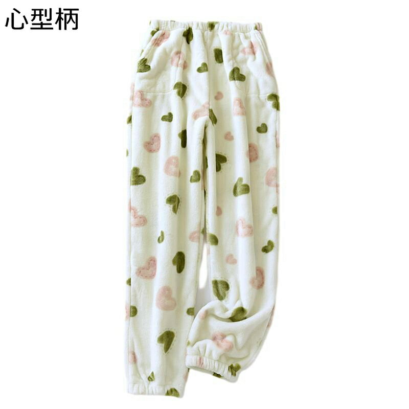 パジャマパンツ フランネル あったかい ルームウェア レディース ロングパンツ 部屋着 もこふわ 柔らかい 肌触りが良い 秋冬春 ボトムス 防寒パンツ 保温ズボン ジョガーパンツ アウトドア