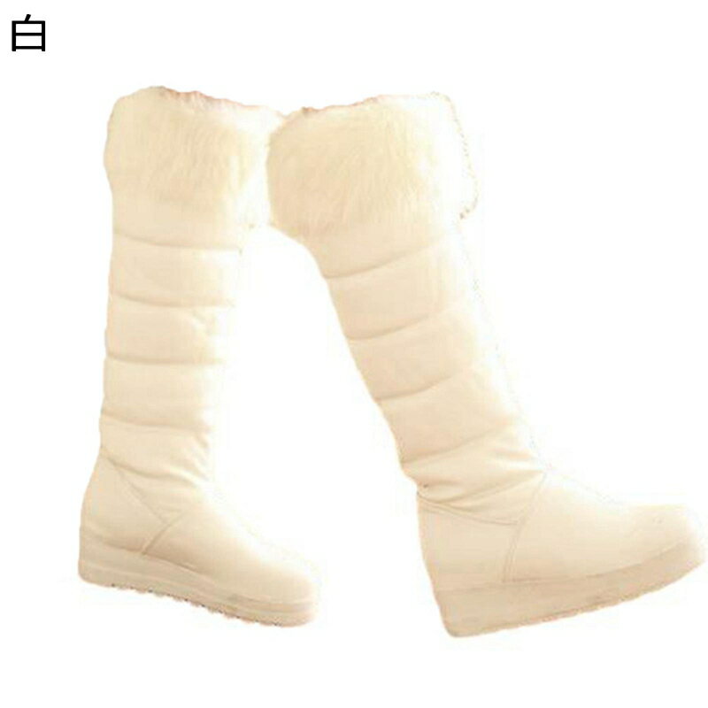 ムートンブーツ ミドルカット 冬用 裏起毛 レディース 厚底 スノーブーツ 防寒対策 大きいサイズ ファー 軽量 滑り止め 綿靴 幅広 柔らかい 短靴 撥水 厚底 ソフト ウィンターブーツ 通勤通学 雪の日(4)
