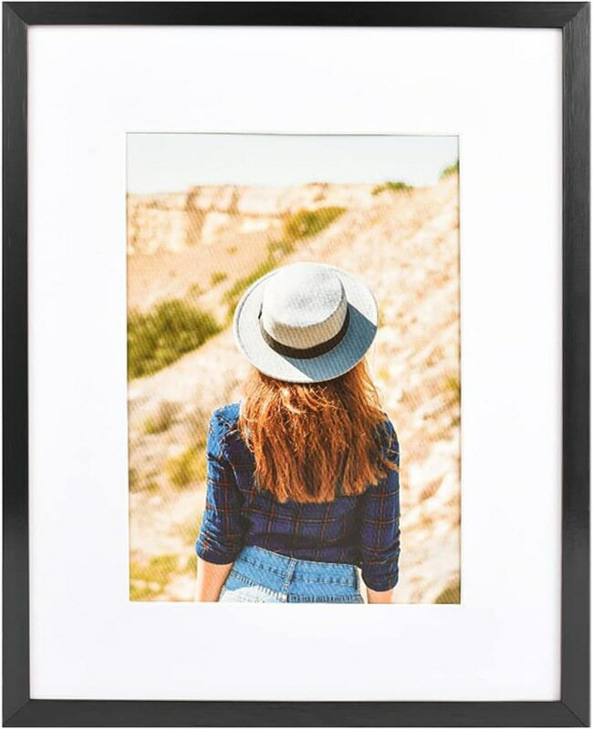 額縁ポスター フレーム Black マットまたは 写真が付いている表示映像 マット ない金アルミニウム 約 2..