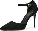 選べるヒール パンプス ストラップ ハイヒール Pumps 黒 ブラック 痛くない 10cm 7.5cm 結婚式 入学式 入園式 卒業式 卒園式 美脚 歩きやす...