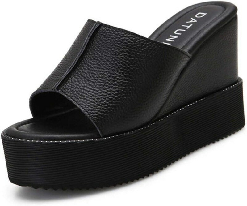 サンダル レディース ウエッジソール 厚底 オープントゥ おしゃれ 痛くない 厚底サンダル 幅広 ミュー..