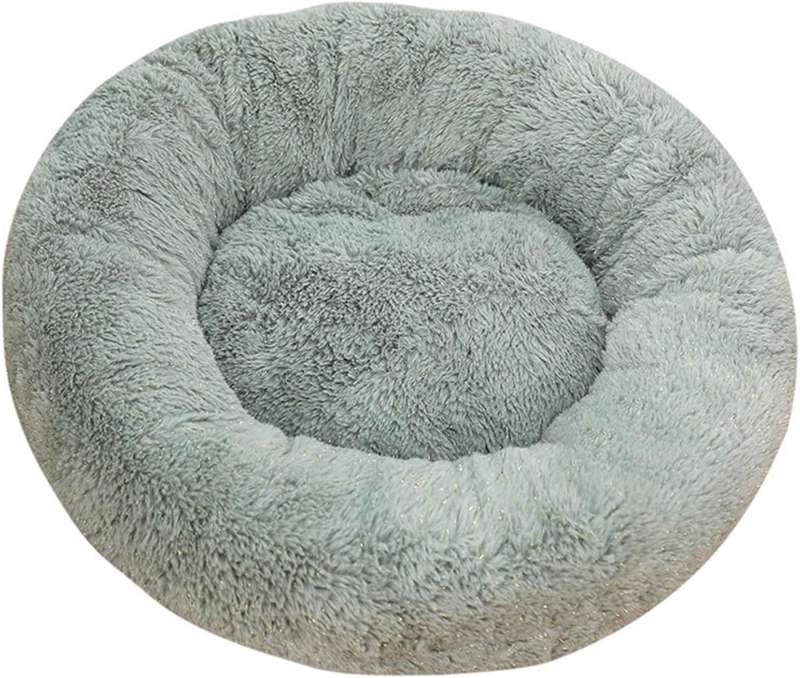 ドーナツ型 ペットベッド ペットクッション ペットマット 40cm ペットソファ ラウンド型 丸型 滑り止め..