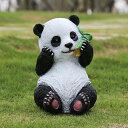 パンダ 置物 スタイル1 動物 ぱんだ 動物園 店舗 カフェ 喫茶店 レストラン F 飲食店 インテリア イベント ディスプレイ リアル 園芸装飾 オーナメント...