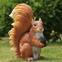 りすの置物 リスのウエルカム リスの親子 動物 スタイル1 オーナメント オブジェ ガーデン ガーデニング 庭 置物 マスコット 雑貨 小物 ディスプレイ リア...