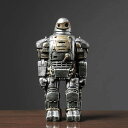 ブリキ風 ロボット A 置物 サイボーグ 樹脂 グリーン ミニチュア クラシック ハンドメイド 工芸品 スチームパンク グッズ ロボットのおもちゃ 雑貨 アメリカ クラフト サイボーグの置物 玩具 お