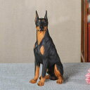 オーナメント ガーデニング 室内 車 玄関 犬の置き物 置物 犬のオブジェ 犬のオーナメント F ポリレジン製 高級 リアルな犬 飾り物 庭の置物 プレゼント クリスマス 贈り物 誕生日 ギフト 装飾