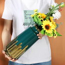 一輪挿し おしゃれ 陶器 置物 オブジェ フラワーベース 北欧 花器 花 お花 野花 小さい ミニ 花瓶置物 手作り グリーン オブジェ 置物 セラミック 花入れ ギフト 玄関 インテリア シンプル