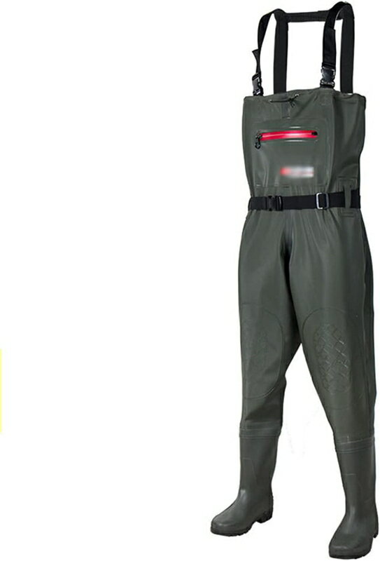 ウェーダー 強力防水 防水ズボン 防水長靴 川 海 浅瀬 田植え 漁業 水仕事 雪かき 水場仕事 ストッキングウェーダー PVCウェーダー ラジアルソール 釣り用スーツ ポケット付き 滑り防止靴底 長