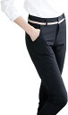 ロングパンツ 洗える ストレッチ ロング丈 レディース フォーマル 事務服 オフィス制服 3D裁断 立体感タップリ クロップドパンツ スラックス 9分丈 オフィス カジュアル レディース オフィススー
