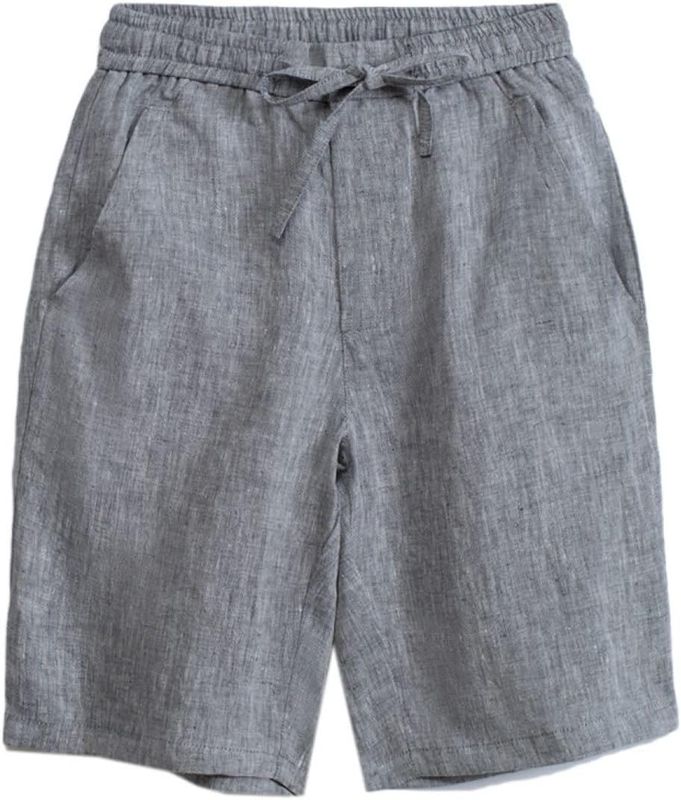 夏服 メンズ サルエルパンツ ゆったり 5分丈 ワイドパンツ 棉麻 短パン ショートパンツ 無地 調整紐 通気性 おしゃれ ゆったり 涼しい サルエルパンツ 大...