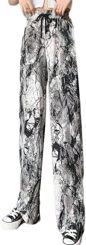 レディース ワイドパンツ 春夏秋 花柄 ガウチョパンツ キュロット スカンツ ロング丈 パンツ スカーチ..