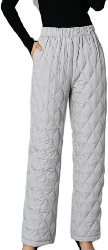 ダウンパンツ レディース 防寒パンツ ロングパンツ 軽量 中高年 女性 冬 お出かけ 登山 レジャー アウトドア 暖かい ハイウエスト 細身 スタイリッシュ ス...