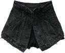 キュロット ショートパンツ ハイウェスト デニムスカート レディース 切りっぱなし ミニスカート デニム ファッション ミニ丈 おしゃれ Aライン 着痩せ 可愛...