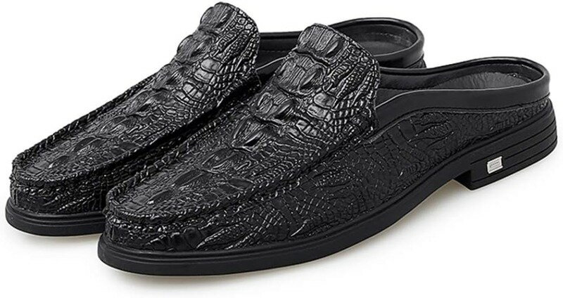 ビジネスシューズ メンズサンダル スリッパ オフィス 職場 事務室 室内用 通気 デッキシューズ ドライビングシューズ ローファー モカシン スリッポン シューズ カジュアル かかとなし サボ サンダ