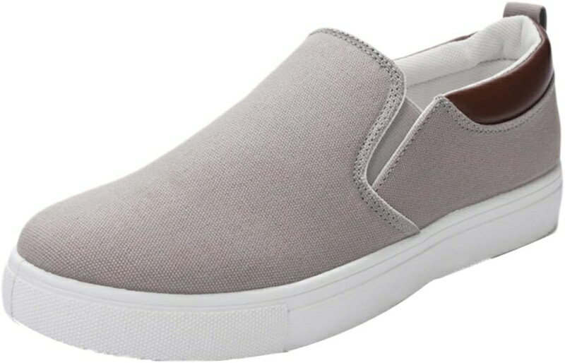 キャンバス スニーカー 防滑 スリッポン メンズ フラット デッキシューズ シンプル ローカット 通気性 ローファー 夏 紳士靴 カジュアル シューズ 軽量 ドライビングシューズ 無地 おしゃれ 歩き