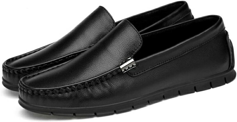 スリッポン ローファー メンズ モカシン 合成皮革シューズ デッキシューズ ウォーキングシューズ ビジ..