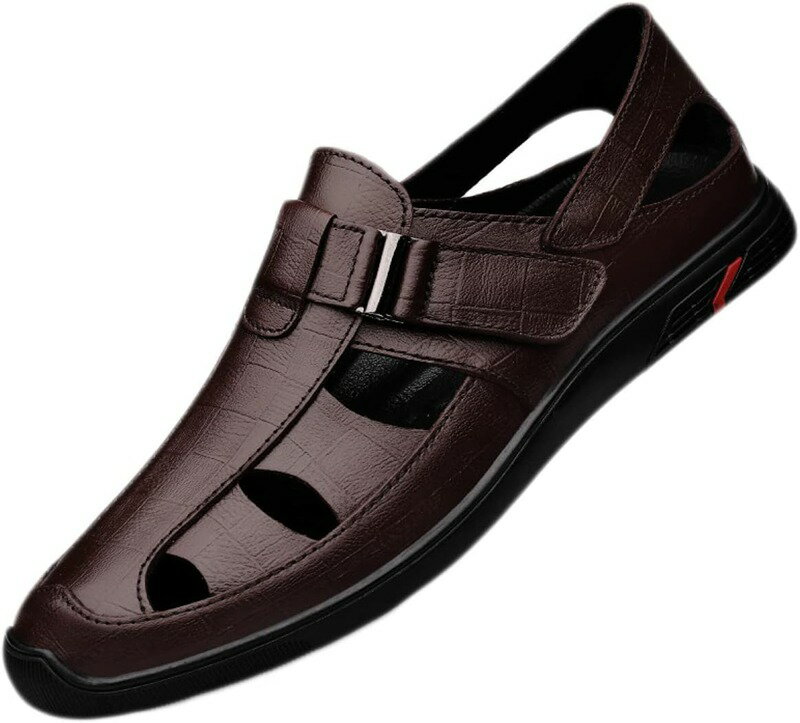 サンダル メンズ ドライビングシューズ カジュアル シューズ スリッポン モカシン アウトドアサンダル 軽量 マジックテープ ビジネスシューズ 紳士靴 歩きやすい 夏用 通気性 防臭 ドライビング さ