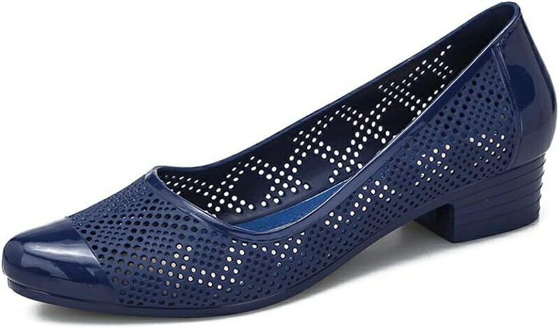 メッシュ パンプス チャンキーヒール 大きいサイズ サンダル ママ ビーチサンダル ローヒール 疲れにく..