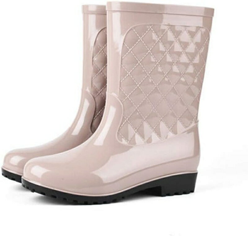 ロングレインブーツ 防水 防滑 レディース レインシューズ スニーカータイプ ミドル丈 おしゃれ 大きいサイズ 歩きやすい ファッション 滑りにくい 雨靴 ショートレインブーツ 長靴 雨天対策 梅雨