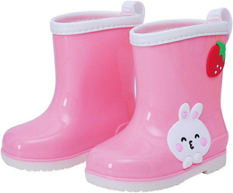 レインブーツ キッズ ジュニア 中敷 一体成型 完全防水 子供 男の子 女の子 レインシューズ 防水加工 ..