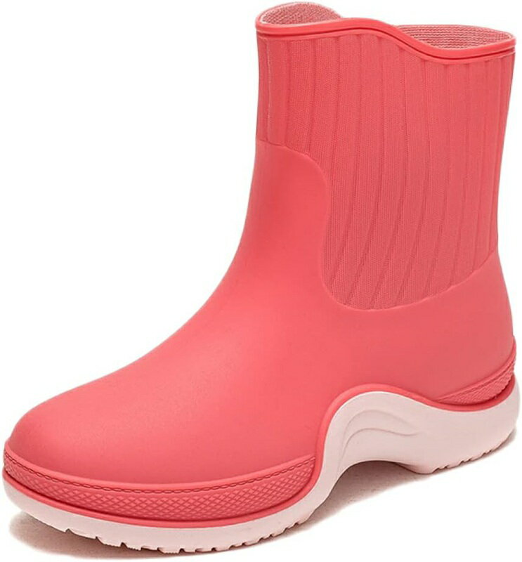 レディース レインブーツ ショート 雨晴れ兼用 防水 お洒落 おしゃれ 可愛い 防水 防寒 完全防水 透湿性 履きやすい レインシューズ 快適 軽量 雨雪対策 女の子 通勤 通学 ガーデニング PVC