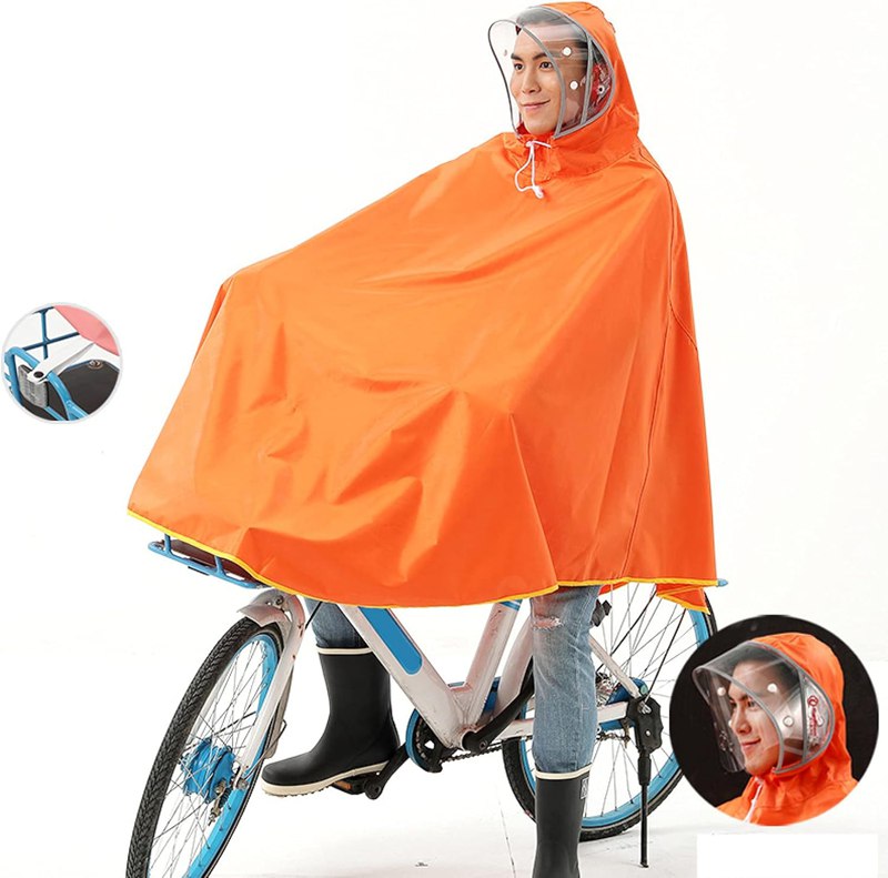 レインコート レインポンチョ 自転車 バイク レディース メンズ 四季 梅雨 通勤通学 大きいサイズ 軽量 透明バイザー 収納バック付き アウトドア 男女兼用 軽量 匂いなし リュック対応 速乾レイ