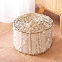 座布団 ざぶとん ラウンド おしゃれ 28x20cm 厚い クッション 椅子用クッション 天然い草 フロアクッション 床 かわいい リビング カラー 和座布団 ...