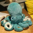 抱き枕 タコ ぬいぐるみ グリーン 可愛い ギフト タコ 30 ふわふわ 眠り枕 安眠 腰枕 大きいサイズ お誕生日 お祝い インテリア 贈り物 柔らか 彼女へ おもちゃ オフィス用 プレゼント 女の(3)