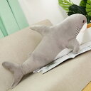 ぬいぐるみ さめ 鮫 1m サメ ホオジロザメ 魚 ふわふわ グレー かわいい サメ抱き枕 抱きまくら インテリア 癒しグッズ 添い寝 ごろ寝 枕 誕生日 お祝...