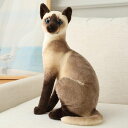 ぬいぐるみ 猫 本物そっくり 景品 リアル ファー 仕上がり 20cm ネコちゃん ペット 置物 部屋飾り インテリア ネコの置物 癒し かわいい 心地よい 肌...