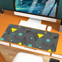 デスクマット 書きやすい コンピューター用 マウスパッド 可愛い 入学祝い ゴム底 すべり止め カラー ゲーミングマウスパッド 超大判 厚さ3mm 女の子 70...