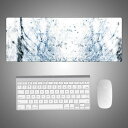 デスクマット アートデザイン ゲーミング大型 マウスパッド 800x300x1.5mm 大理石 テーブルマット デスク保護マット 超大型 ゲーミング ゴムマウス...