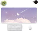 デスクマット 両面防水 570x330mm Puレザー 薄型 リバーシブル カラー 大型 マウスパッド テーブルマット パソコン ラップトップマット オフィス 自宅用 机マット デスクカバー かわいい