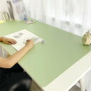 デスクマット マウスパッド おしゃれ オフィス レザー調 カラー 薄い 防油 パソコンマット 大判 キーボードマット マウスマット 大型 PC机マット 事務 P...