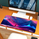 ゴム底 デスクマット 600x300x3mm 超大型 カラー テーブルマット マウスパッド 防水 防汚 清潔やすい 滑り止めデスクマット 書き心地がよい ゲーミ...