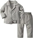 ノーブランド 品 子供 ルームウェア セットアップ ベビー パジャマ 長袖 上着 前あき ロングパンツ キッズ 上下セット 子供服 男の子 女の子 トップス ボ...