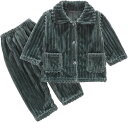 パジャマ キッズ 子供 寝間着 冬 ボア付 あったか ルームウェア 男の子 女の子 長袖 ベビー服 上下セット おしゃれ 無地 ルームウエア 寝間着 冬服 ロン...