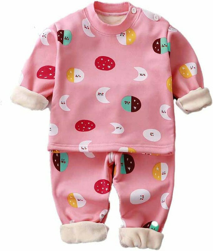 冬用 ウサギ 綿100% 子供 上下セット 秋冬用 部屋着 女の子 ベビー服 男の子 保温 寝間着 子供服 キッズ 伸縮性 犬 可愛い 柔らかい おしゃれ ルー...