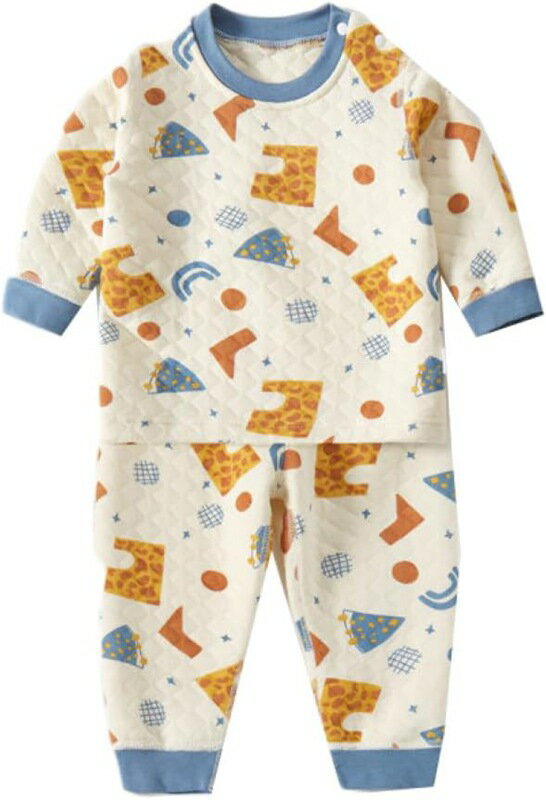 キッズ パジャマ 男の子 長袖 キルト 肩開き 子供服 部屋着 ルームウエア 女の子 上下セット 子供パジャマ コットン 柔らかい 吸汗 防ダニ お肌に優しい ...