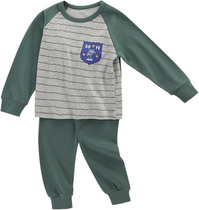 キッズ 男児・女児 綿100% ルームウェア 長袖 パジャマ ねまき 上下セット 女の子 男の子 寝巻き ハイエンド ボーイズ ガール ラウンドネック 保温 暖...