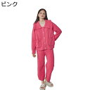 上下set ネルパジャマ ルームウェア 寝巻き レディース フランネル 両面起毛 発熱 ぱじゃま 厚手 ふわふわ 前開き 折り襟 ポケット 快適 ゆったり シン...