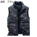 冬用ベスト ベスト メンズ 裏起毛ベスト ボア 大きいサイズ ファスナー スタンドカラー マルチポケット 秋冬 厚手 防寒対策 スリム 保温 軽量 暖かい カジ...