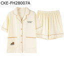 ルームウェア 前開きパジャマ コットン 夏 2点 セットアップ ショートパンツ 部屋着 便利服 薄手 ゆったり おおきいサイズ 半袖 やわらか カジュアル 外出 運動 スリープ 家着 学生さん お誕生日ギフト(4)
