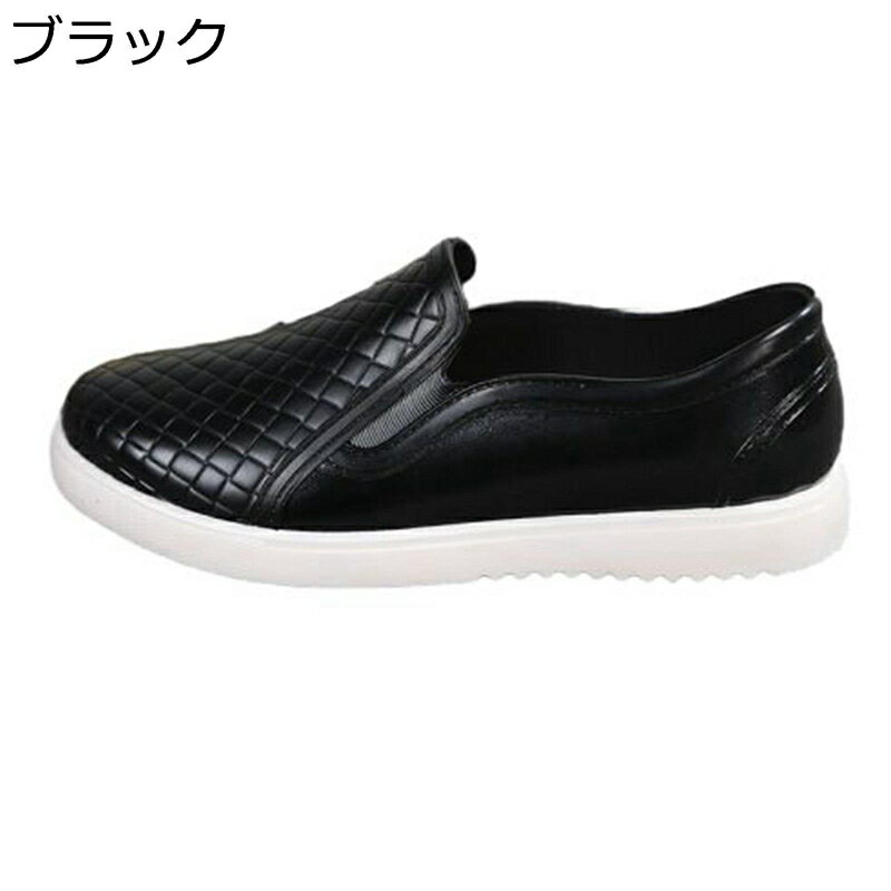 防水シューズ レインシューズ メンズ レディース 大きいサイズ スリッポン ロファー ローカット 完全防水 雨の日 梅雨対策 台風対策 晴雨兼用 滑り止め 脱ぎ履き便利 春夏秋 仕事 日常 艶