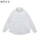 メンズシャツ ワークシャツ 薄手 アウター シャツジャケット カジュアル 開襟シャツ 長袖 オフィス 男性用シャツ ゆったり トップス 作業 カーゴシャツ ストリート 春夏秋 日焼け止め